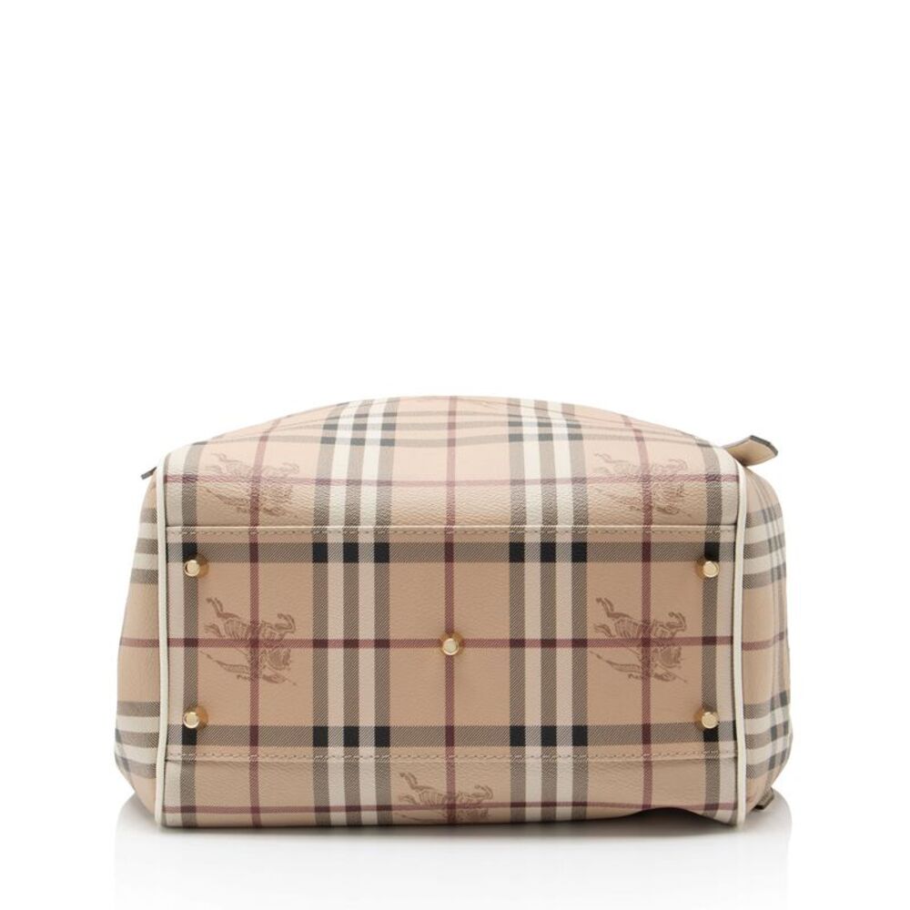 Burberry Haymarket Check Canterbury Small Tote - Picture 4 of 14